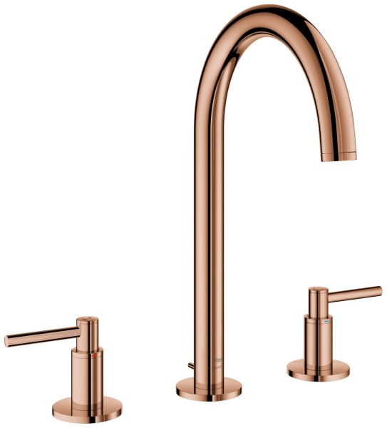 Grohe 3-Loch Waschtischarmatur Atrio 20649