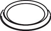 Hansgrohe Dekorring Axor chrom , 96211000