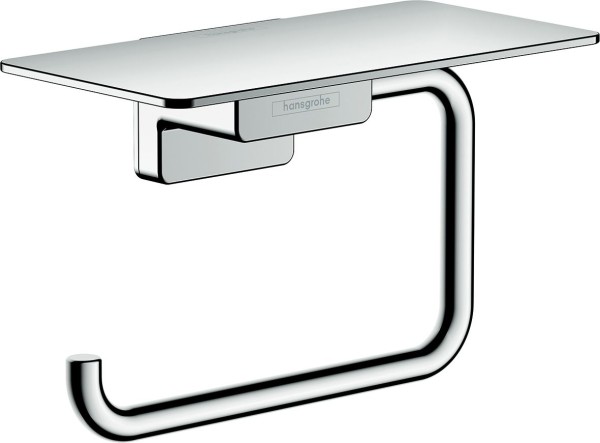 Hansgrohe Papierrollenhalter mit Ablage AddStoris chrom, 41772000