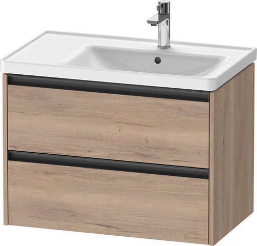 Duravit Ketho2 Waschtischunterschrank wandhängend 784x455x549 Ei mr Mt Hv