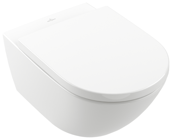 Villeroy & Boch Subway 3.0 Combi-Pack, wandhängend, mit TwistFlush, Weiß Alpin