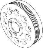 Dornbracht Reguliereinsatz Verstelleinheit Handbrause Ersatzteile 04121107100 31 x 191 x 50 mm