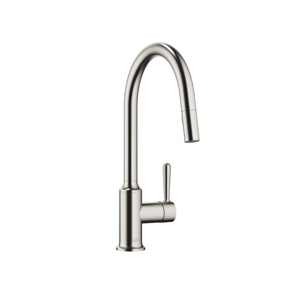 Dornbracht Einhebelmischer Pull-down mit Brausefunktion VAIA 33870809 Platin gebürstet