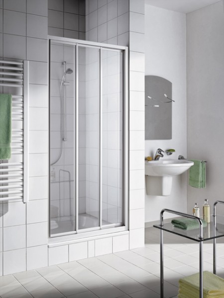 Kermi Gleittür Ibiza 2000 STD 0800x1750, weiss, ESG klar mit KermiClean, I2STD080172PK