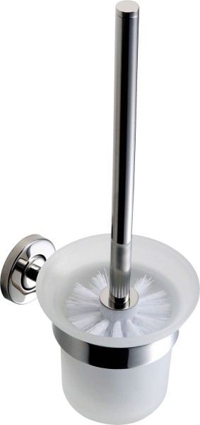 KWC Aquarotter WC-Bürstenhalter, MEDIUS, Edst., 115x340x140 mm, AP, hgl, Bürste, Becher, 2000106249