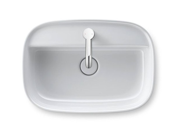 Duravit Zencha Aufsatzbecken Weiß Hochglanz, 550 mm - 23745500711