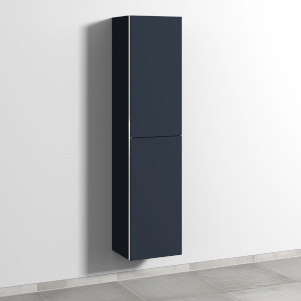 Sanipa 3way Hochschrank mit 2 Türen, Marine-Matt