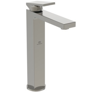 Ideal Standard Waschtischarmatur Extra Ausladung 150mm verlängerter Sockel m.Ablaufgarnitur Silver