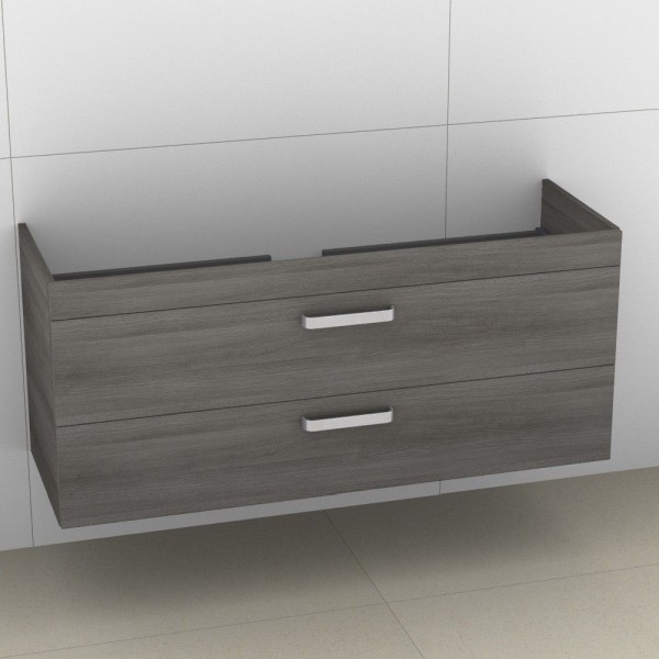Artiqua 414 Waschtischunterschrank für Sentique 5142E1 Graphit Struktur quer, 414-WU2L-V21-7070-401