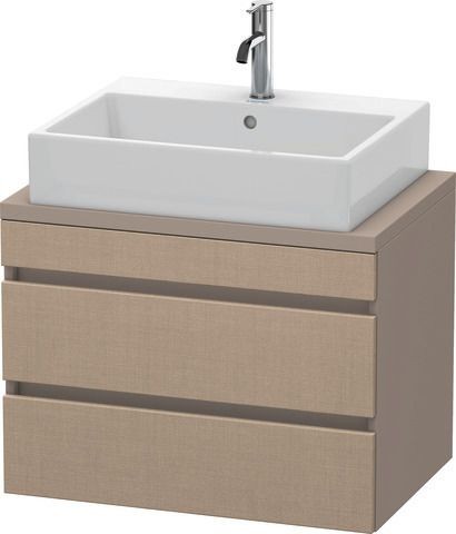 Duravit DuraStyle Konsolenwaschtischunterbau wandhängend Leinen & Basalt Matt 700x478x512 mm - DS530