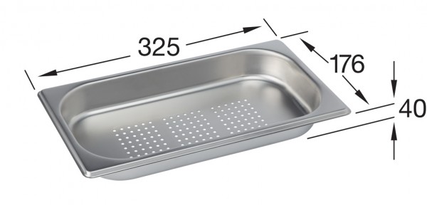 Villeroy & Boch Zubehör Dampfgarschale 1/3 829906, 829906K1