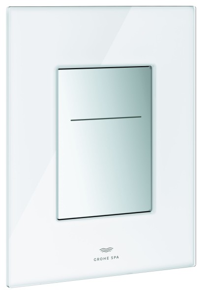 GROHE WC-Betätigung Arina 104644 eckig Silk Motion moon white, 104644LS00