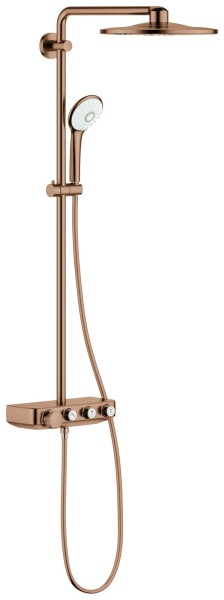 GROHE Duschsystem Euphoria SmartControl 310 Duo 26507 mit THM warm sunset geb., 26507DL0