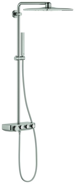 GROHE Duschsystem Euphoria SmartControl 310 Cube Duo 26508 THM supersteel, 26508DC0