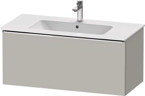 Duravit D-Neo Waschtischunterbau wandhängend Betongrau Matt 1010x462x440 mm - DE4263010070000