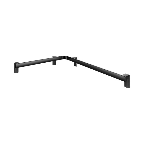 KEUCO AXESS Eck-Dusch-/Wannenhandlauf aus Metall, 65 x 85 cm, 35011376801
