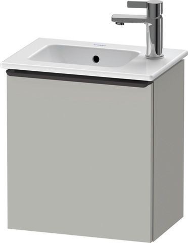 Duravit D-Neo Waschtischunterbau wandhängend Betongrau Matt 410x274x440 mm - DE4259LBD070000