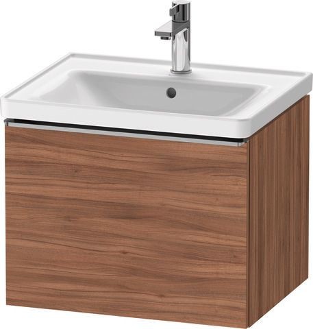 Duravit D-Neo Waschtischunterbau wandhängend Nussbaum Matt 584x452x440 mm - DE4249070790000