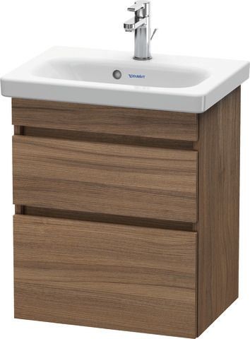Duravit DuraStyle Waschtischunterbau wandhängend Nussbaum Matt 500x368x610 mm - DS640307979