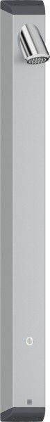 Hansa Duschpaneel HANSAELECTRA 9610, 1-strahlig 3 V BT DN15 Aluminium/verchromt, 96102219
