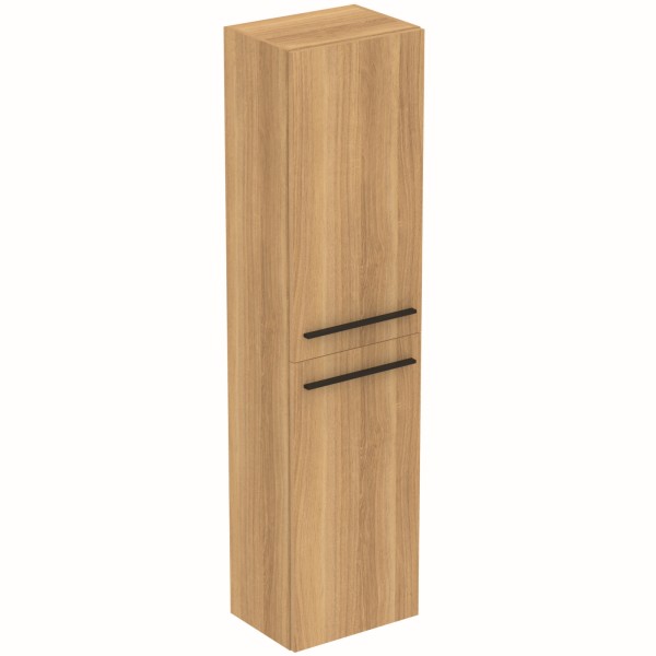 Ideal Standard Hochschrank i.life A mit 2 Türen 400x300x1600mm Eiche Natur, T5260NX