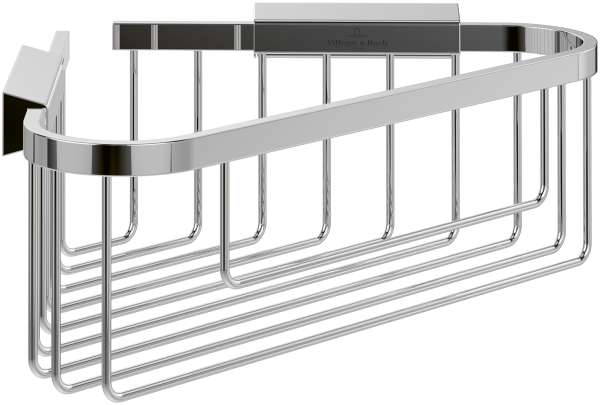 Villeroy & Boch Eck-Duschkorb Elements - Tender 260x206x82mm Matt Black