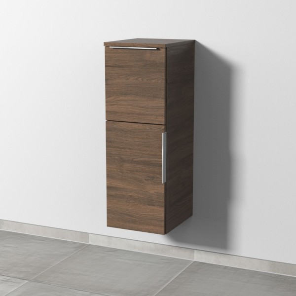 Sanipa 3way Mittelschrank mit 1 Tür und 1 Auszug, Eiche-Arizona, UM12480