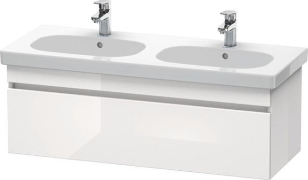 Duravit DuraStyle Waschtischunterbau wandhängend Weiß Hochglanz 1150x453x398 mm - DS638602222