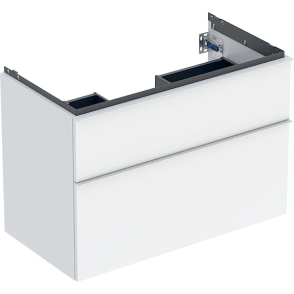 Geberit iCon Unterschrank für Waschtisch, 2 Schubladen