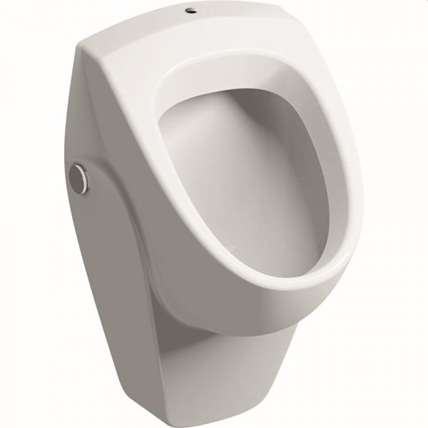 Geberit Urinal Renova Nr.1, Zulauf von oben, B: 360, T: 370 mm, 235200600, weiss mit Kerat