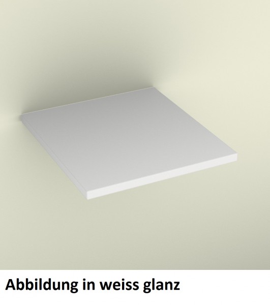 Artiqua 400 Abdeckplatte Dekor, Weiß Hochglanz Touch, 400-APD-2-45-125