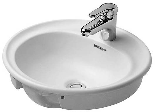 Duravit Einbauwaschtisch Weiß Hochglanz 480 mm - 5220480000