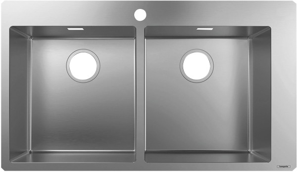 Hansgrohe Einbauspüle 370x370 S711-F765, 43303800