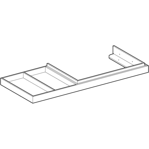Geberit Aufsatzrahmen zu Citterio WTU 835520, 595537000,