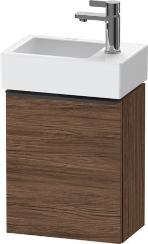 Duravit D-Neo Waschtischunterbau wandhängend Nussbaum dunkel Matt 364x222x440 mm - DE4218RBD210000