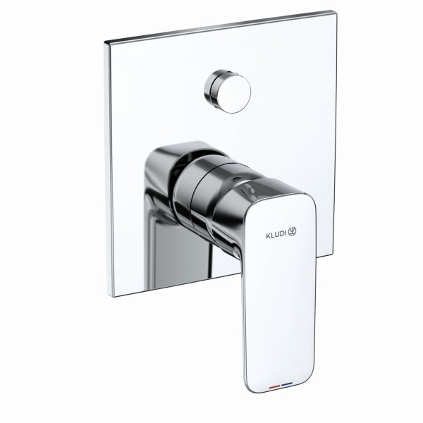 Kludi PURE&STYLE Unterputz-Wannenarmatur Set m. Funktionseinheit für 88022,chrom, 407630575