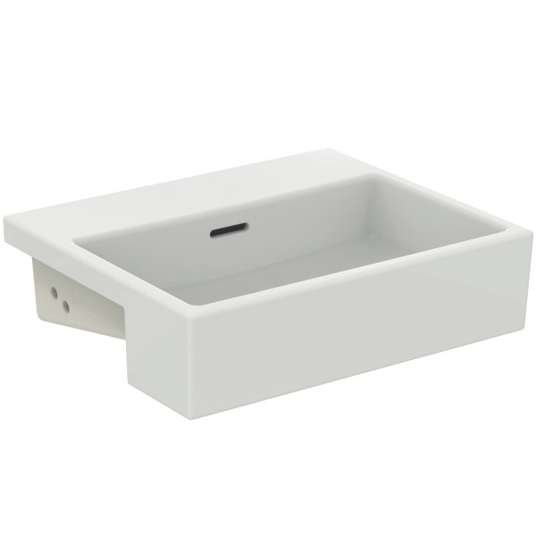 Ideal Standard Halbeinbau-Waschtisch Extra, ohne Hahnloch,