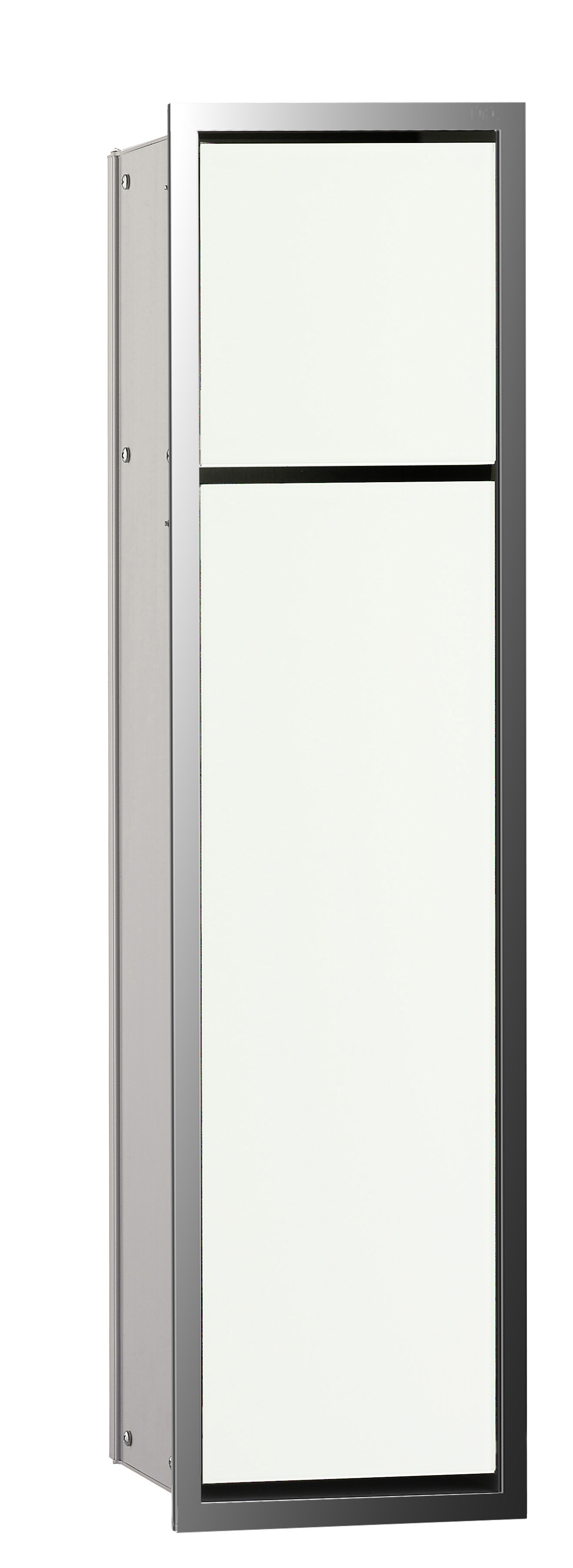 Emco asis WC-Modul (150), Unterputz, 654mm, ohne Einbau-Rahmen,chrom
