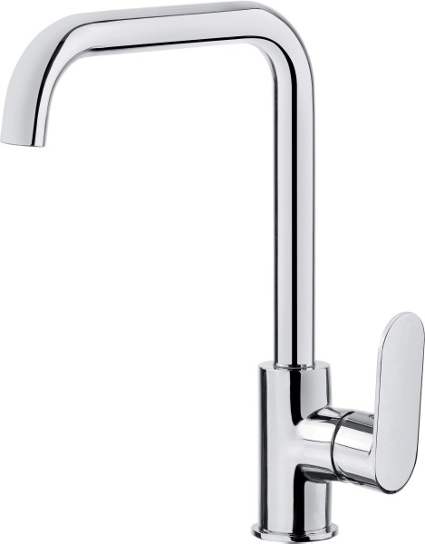 Neuesbad Serie 630 Spültischarmatur mit eckigem Auslauf, Chrom