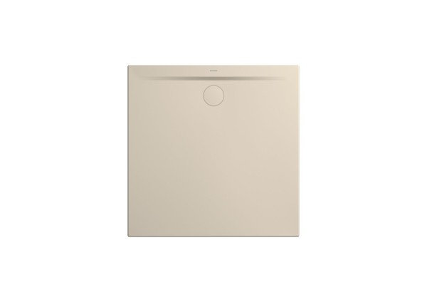 Kaldewei Duschwanne SUPERPLAN ZERO 1534-1, 1000x1000x20 mm, warm beige 20, Secure Plus, 353400012661