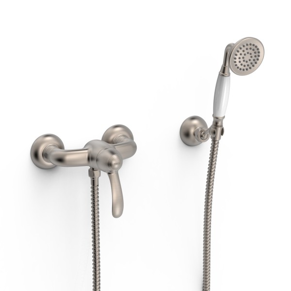 Tres Einhebel Brausemischer Anti Kalk Messing Handbrause: Ø 78 mm , 24216701AC