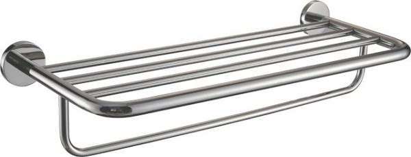 KWC Aquarotter Doppelhandtuchstange, FIRMUS, Edst., 600x115x220 mm, AP, hgl, Regal, 2000106281