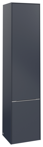 Villeroy & Boch Subway 3.0 Hochschrank, 2 Türen, 400 x 1710 x 346,5 mm, Marine Blue / Marine Blue