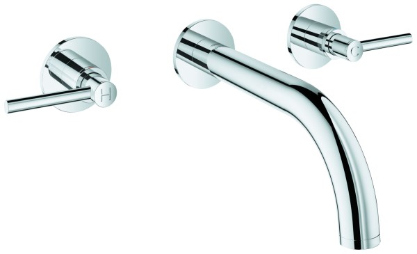 Grohe 3-Loch Waschtischarmatur Atrio 20662