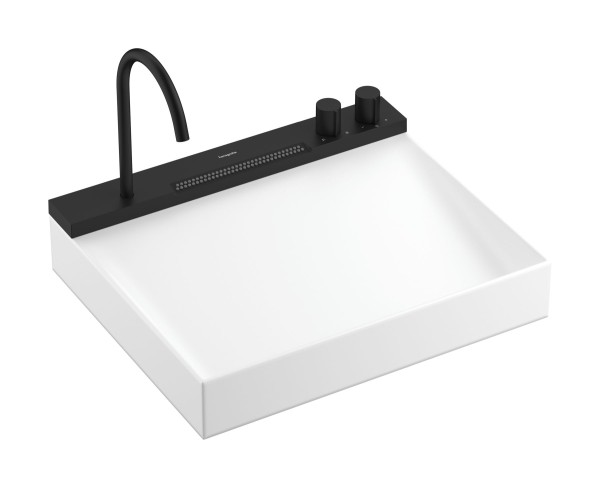 Hansgrohe Avalegra AquaUnit 580/475, Mattschwarz, 22472670