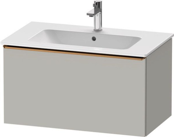 Duravit D-Neo Waschtischunterbau wandhängend Betongrau Matt 810x462x440 mm - DE4262004070000