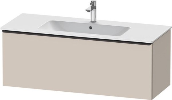 Duravit D-Neo Waschtischunterbau wandhängend Taupe Matt 1210x462x440 mm - DE42640BD910000