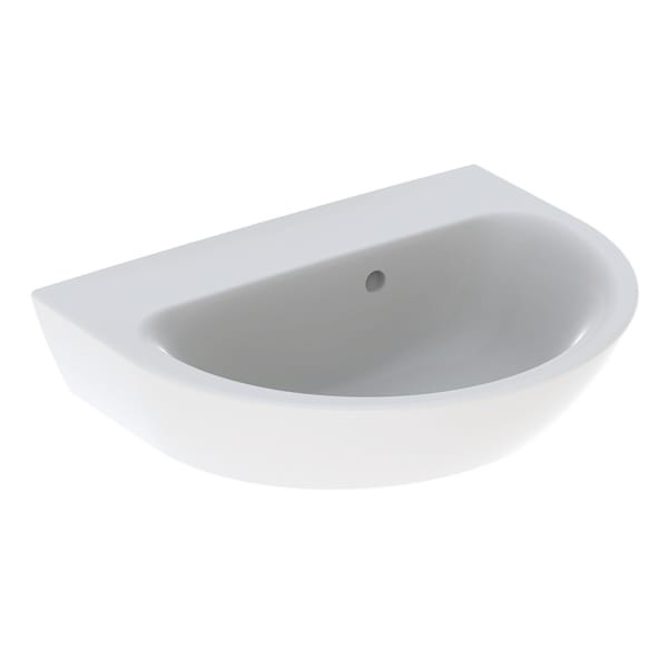 Geberit Renova Handwaschbecken, 50x40cm o. Hl., m. Überlauf, weiss, KeraTect, 500499018