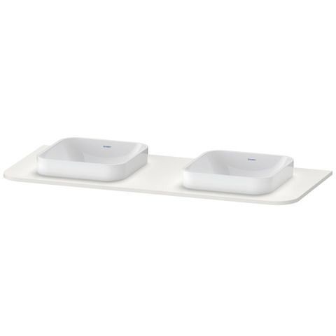 Duravit Happy D.2 Plus Konsole Nordic Weiß Seidenmatt 1300x550x16 mm - HP032KB3939