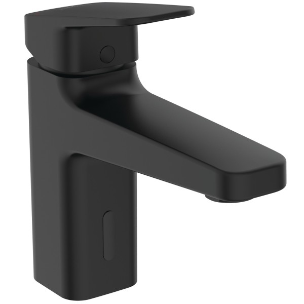 Ideal Standard Waschtischarmatur Ceraplan iX H90 PushOpen Hybrid, Sensor, Bluestart, Silk Black, BD